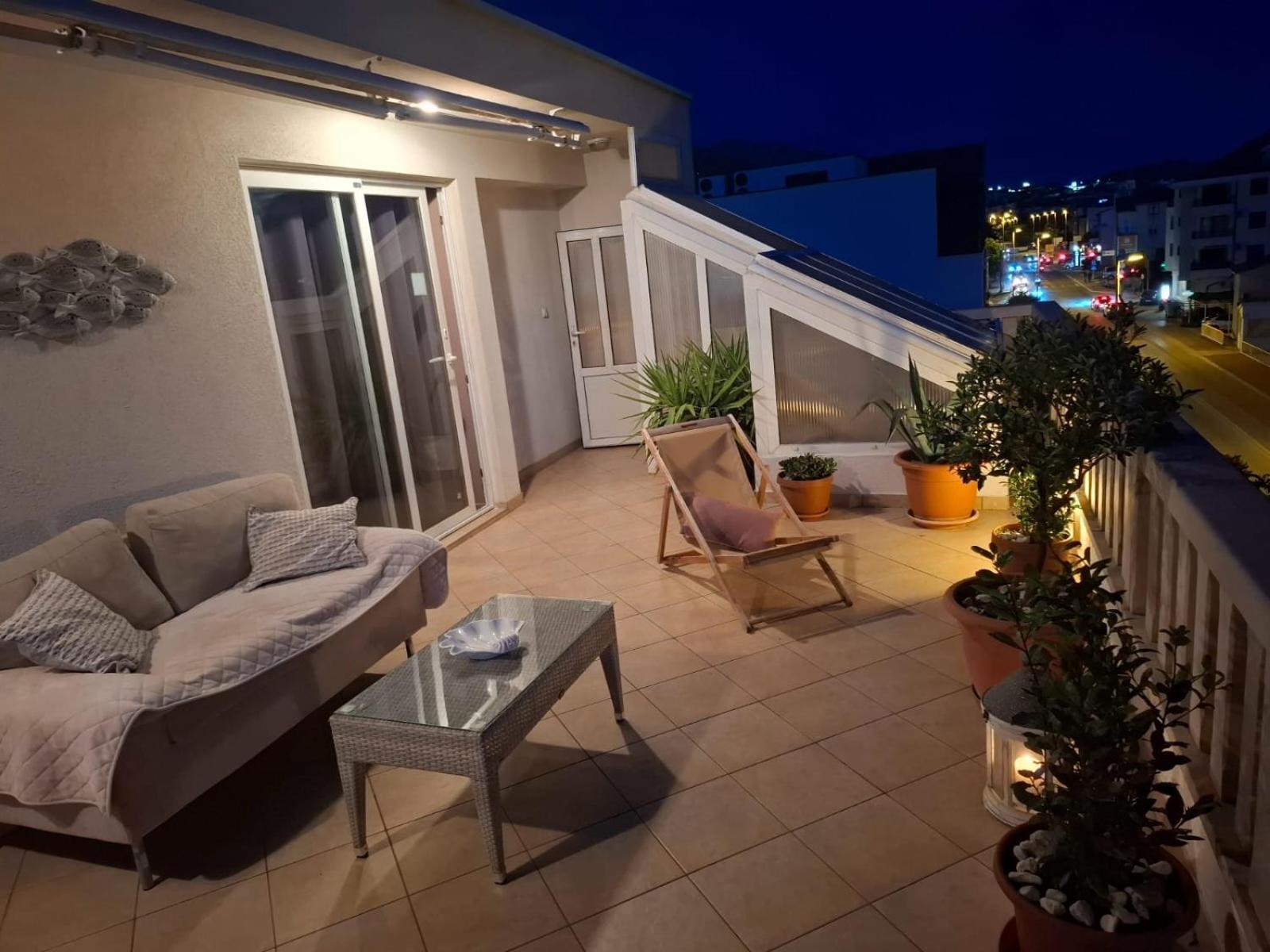 Happy Basset Terrace Apartman Makarska Kültér fotó