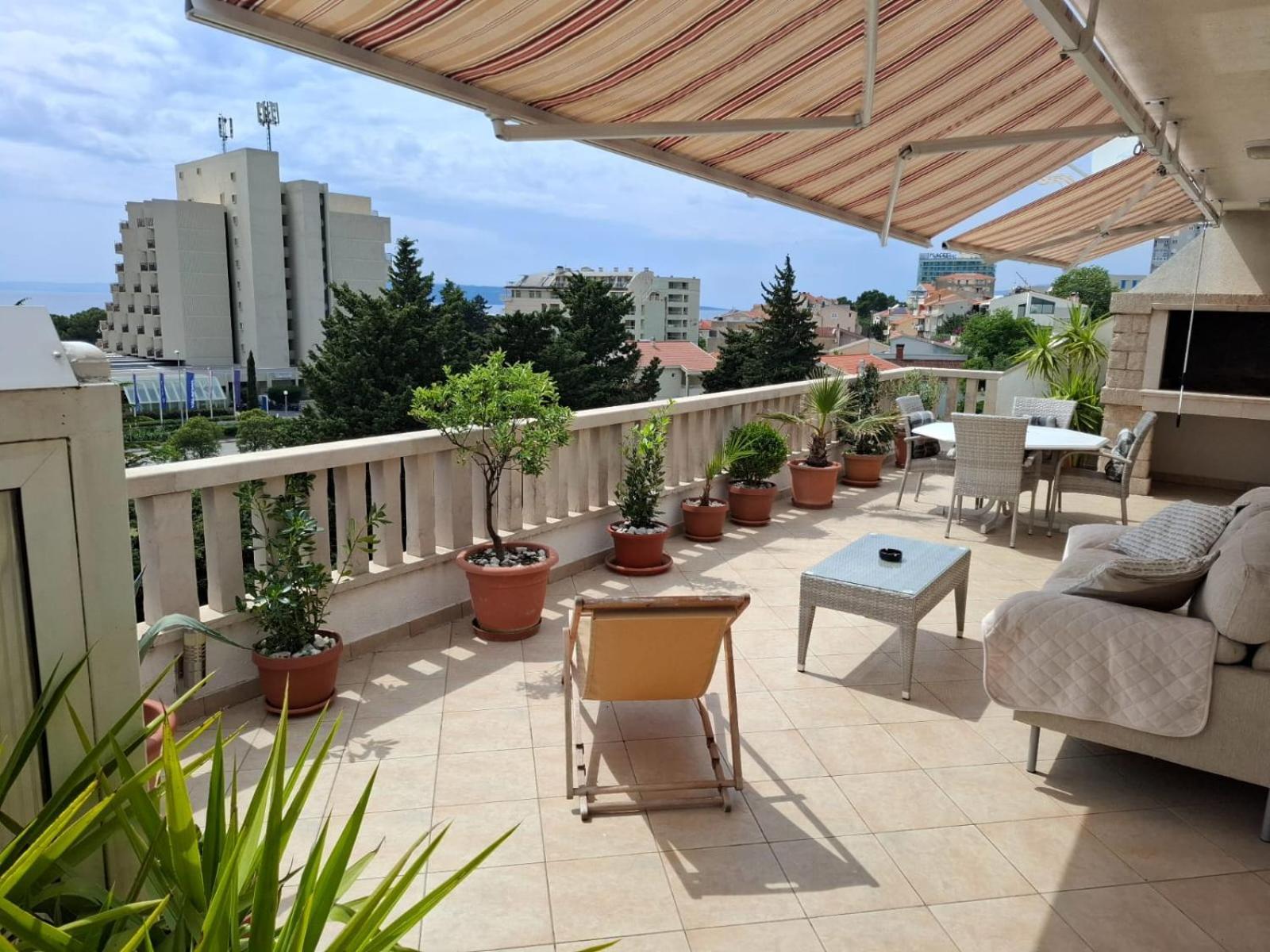 Happy Basset Terrace Apartman Makarska Kültér fotó